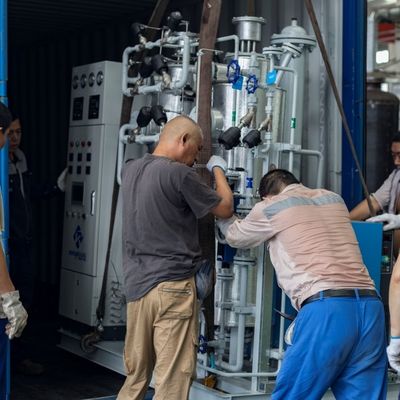 Jaminan umur panjang Pembersih gas nitrogen di tempat dengan sertifikat CE