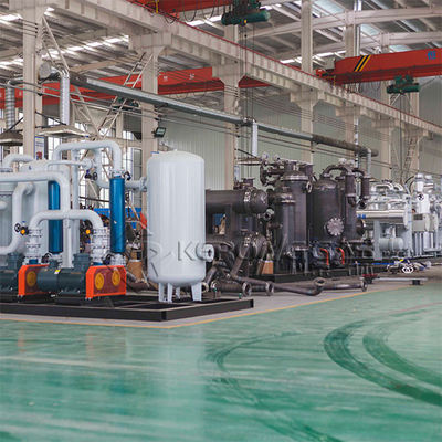 100Nm3hr Zero Loss Pengering Gas Industri Pengering Gas Hidrogen Operasi otomatis