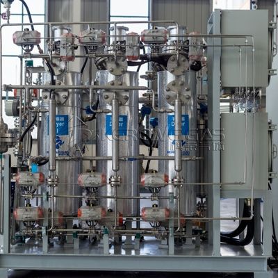 Penuh otomatis 99,9995% Tinggi kemurnian PSA Hydrogen Generator Mudah instalasi