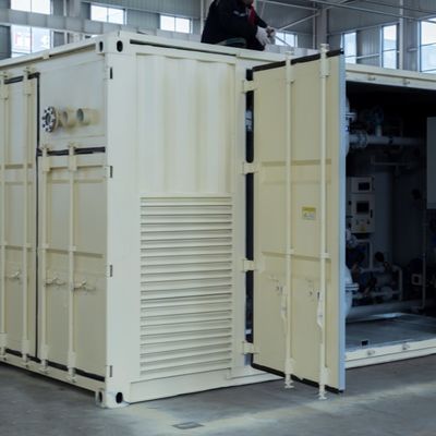 Operasi Otomatis Pembangkit Gas Nitrogen Tipe Mobile Dengan Sertifikat ASME