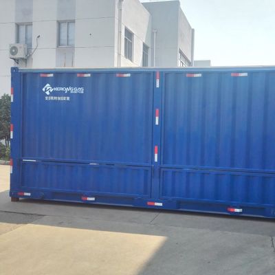Container Pengiriman Nitrogen Gas Generasi Plant Dengan Pintu Dan Isolasi