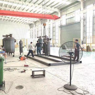 Mudah Pemasangan Mesin Pemulihan Gas Limbah Daur Ulang Berukuran Kompak