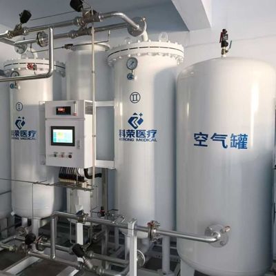 230V 60Hz Generator Oksigen Udara Dikompres Dengan Kompresor Udara Atlas Copco