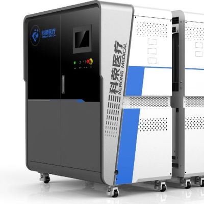 ISO13485 Sertifikasi Mini Skid Mesin Generasi Oksigen Dengan Konsumsi Udara Rendah