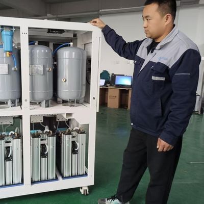 95% kemurnian Compact Box Mini Sistem Generasi Gas Oksigen Otomatis