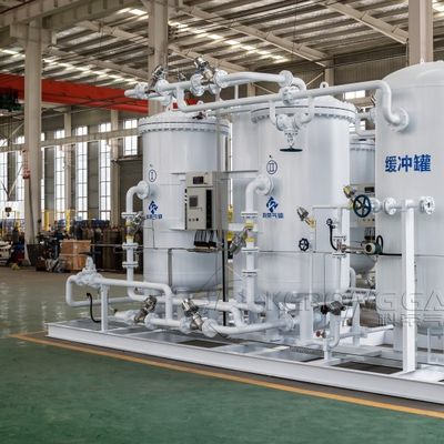 Unit PSA Tipe Menara Kembar yang Dipasang pada Skid untuk Produksi Nitrogen