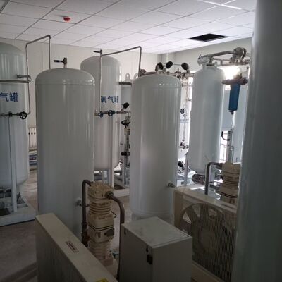 1KW Konsumsi daya rendah pipa stainless steel Psa Pabrik oksigen medis